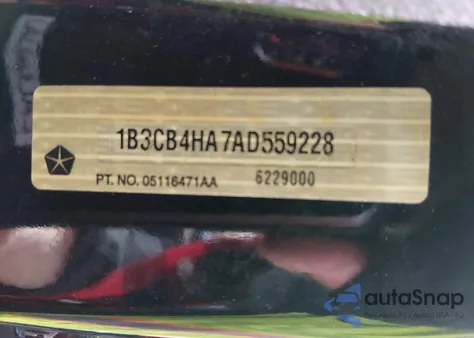 2010 Dodge Caliber Sxt z USA, uszkodzony, nr VIN 1B3CB4HA7AD559228